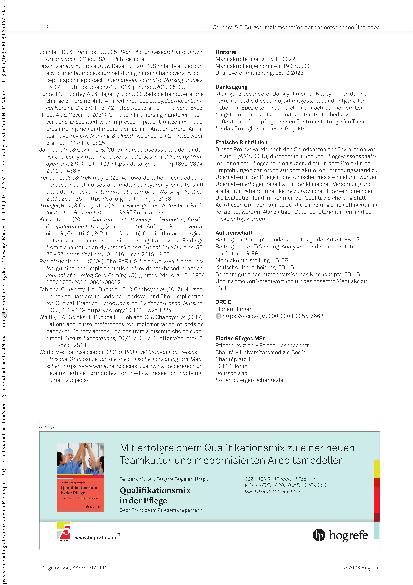 Vorschauseite 6: Implementation der patientennahen Übergabe in der neurologischen Frührehabilitation