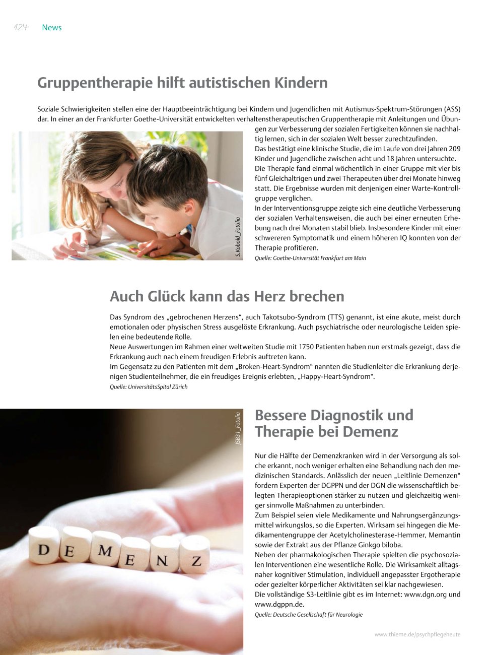 Vorschauseite 1: News