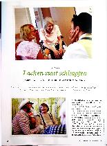 Vorschauseite 1: Lachen statt schimpfen. Kommunikation verändert sich mit einer entspannteren Haltung.