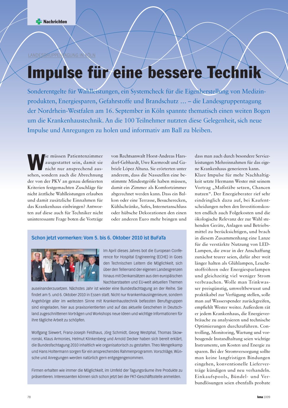 Vorschauseite 1: Impulse für eine bessere Technik