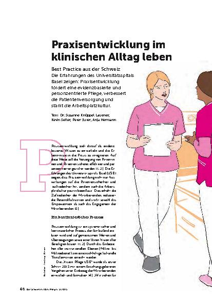 Vorschauseite 1: Praxisentwicklung im klinischen Alltag leben