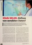 Vorschauseite 1: Klinik-WLAN: Abfluss von sensiblen Daten?