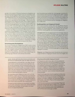 Vorschauseite 2: Mit Gewalt richtig umgehen