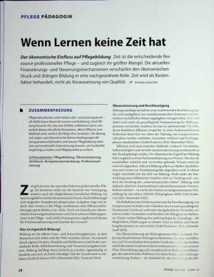 Vorschauseite 1: Wenn Lernen keine Zeit hat