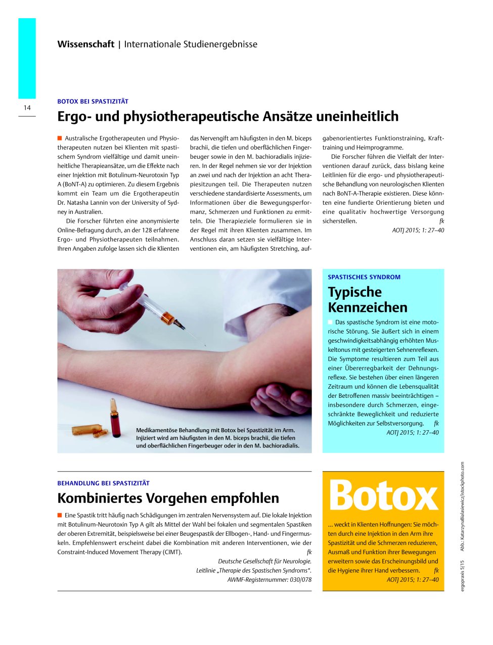 Vorschauseite 1: Internationale Studienergebnisse