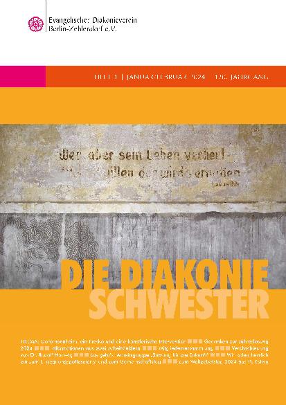 Vorschauseite 1: Die Diakonie Schwester Heft 1-2024