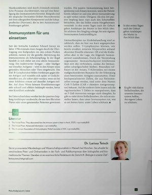 Vorschauseite 4: Ambivalenter Lebensretter Die doppelte Rolle des Immunsystems