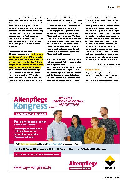 Vorschauseite 2: „Viele kleinere Dienste stehen vor dem Aus“
