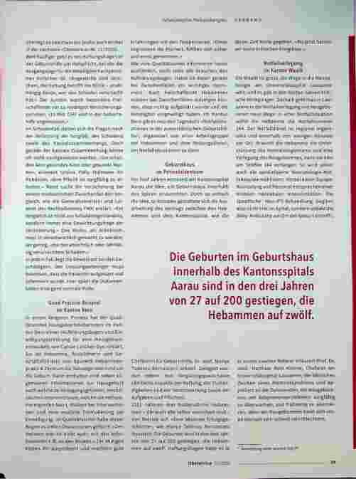 Vorschauseite 2: Gemeinsam für das Wohl von Mutter und Kind
