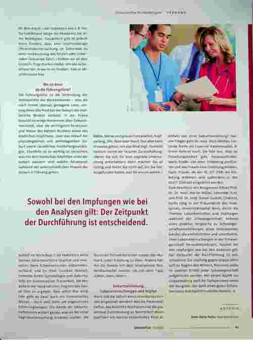 Vorschauseite 4: Gemeinsam für das Wohl von Mutter und Kind