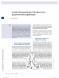 Vorschauseite 1: Kreativ-Therapeutisches Schreiben in der psychiatrischen Ergotherapie