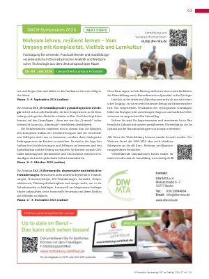 Vorschauseite 2: Präzision unterm Mikroskop Warum die gynäkologische Zytologie das Fundament der Vorsorge bleibt.