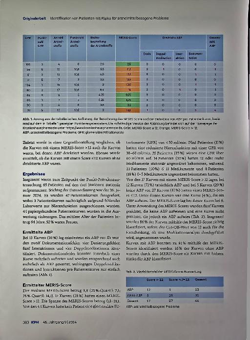 Vorschauseite 3: Identifikation von Patienten mit Risiko für arzneimittelbezogene Probleme