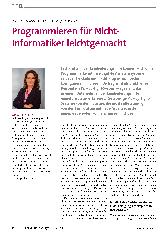 Vorschauseite 1: Programmieren für Nicht-Informatiker leichtgemacht