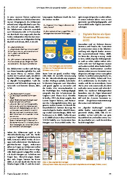 Vorschauseite 5: „Adaptable Books“: Wenn Bücher sich an Kinder anpassen