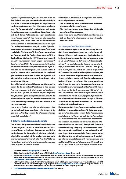 Vorschauseite 3: Kommerzielles Wissen? Transparent publizieren mit openCost