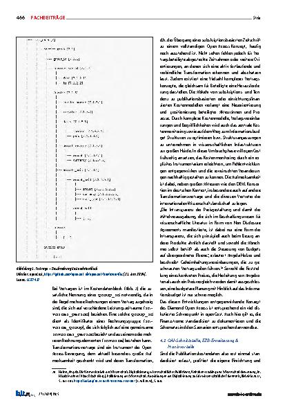 Vorschauseite 6: Kommerzielles Wissen? Transparent publizieren mit openCost