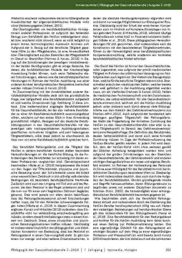Vorschauseite 5: Handlungsorientierte berufliche Bildung im Rettungsdienst: Ein berufsfelddidaktisches Modell für die Ausbildung von Notfallsanitätern.