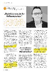 Vorschauseite 1: "Digitalisierung ist der Hoffnungsträger"