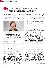 Vorschauseite 1: "Die alleinige Verfügbarkeit von Wissen verändert noch nichts."