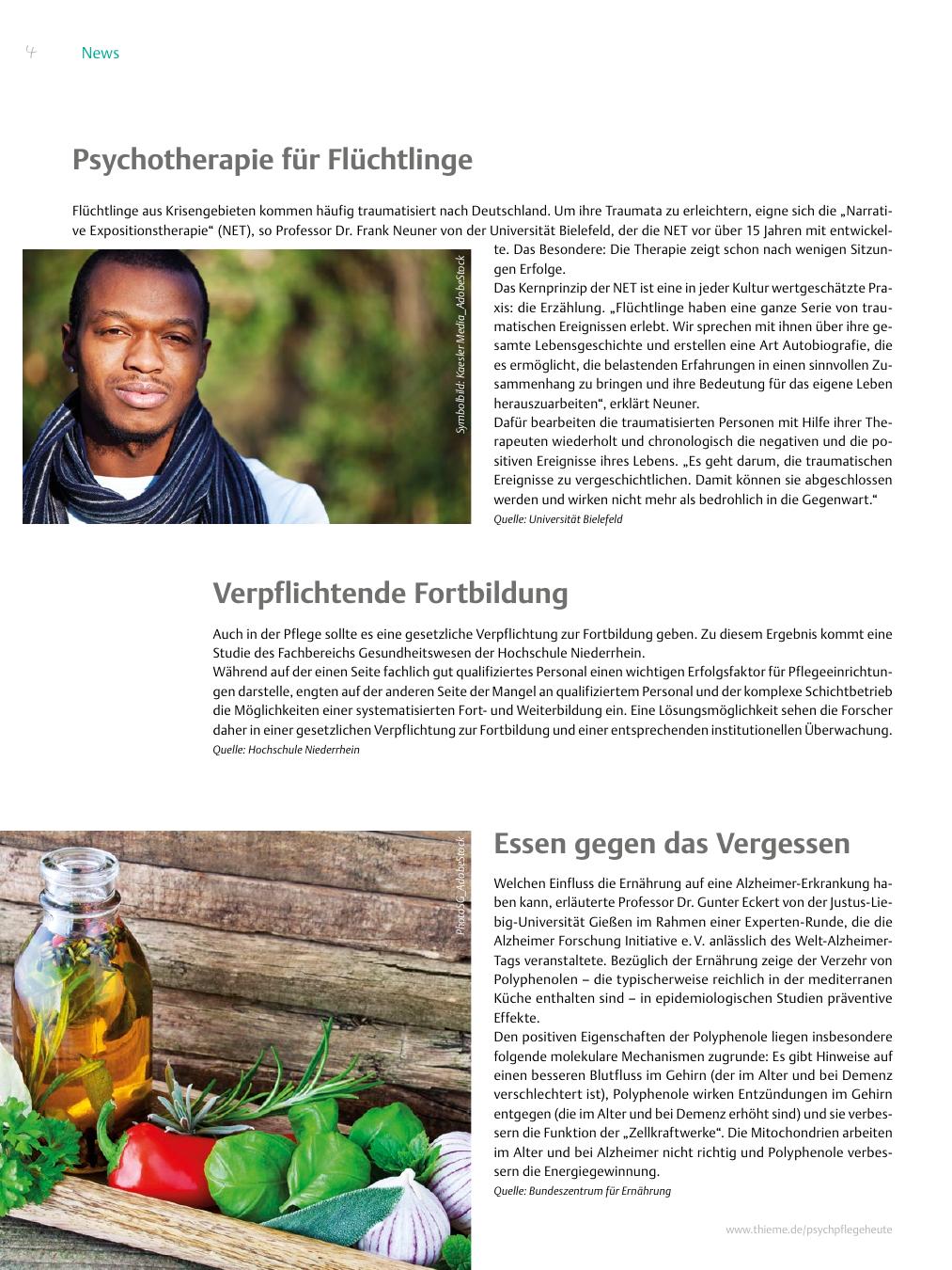 Vorschauseite 1: News