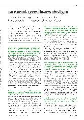 Vorschauseite 1: Im Kontakt gemeinsam abwägen