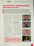 Vorschauseite 1: Spannende KH-IT-Herbsttagung 2022: „Alles sicher oder was?“