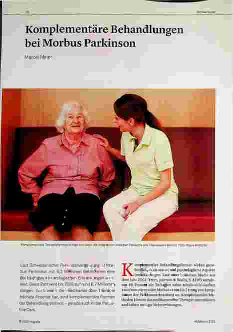 Vorschauseite 1: Komplementäre Behandlungen bei Morbus Parkinson