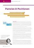 Vorschauseite 1: Parteien & Positionen