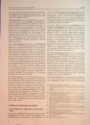 Vorschauseite 2: Assistenzleistungen der Eingliederungshilfe