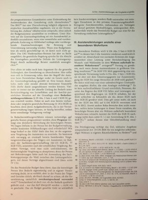 Vorschauseite 5: Assistenzleistungen der Eingliederungshilfe