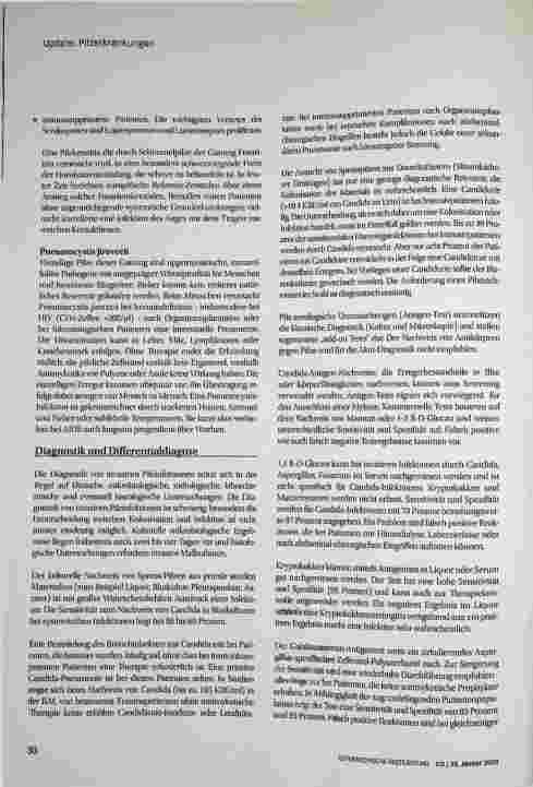Vorschauseite 5: Update: Pilzerkrankungen