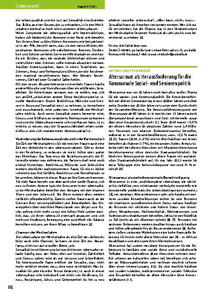 Vorschauseite 2: Älterwerden: Wechseljahre und Sexualität