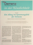 Vorschauseite 1: Ein Alltag im Spannungsfeld der Demenz: Menschen mit Demenz in ambulant betreuten Wohngruppen.