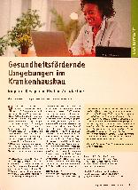 Vorschauseite 1: Gesundheitsfördernde Umgebungen im Krankenhausbau: Biophilic Design und Healing Architecture