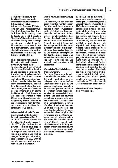 Vorschauseite 4: Die Lebensqualität ist signifikant besser als vor der OP