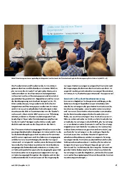 Vorschauseite 4: Gemeinsam für ein funktionierendes Gesundheitssystem