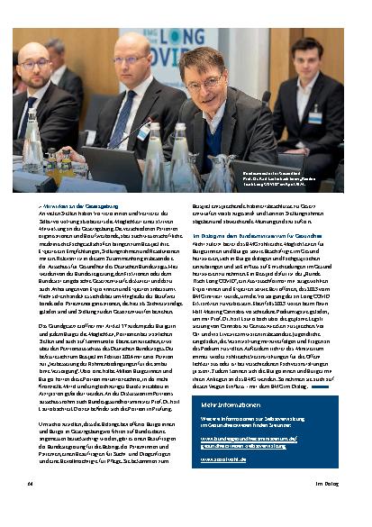 Vorschauseite 5: Gemeinsam für ein funktionierendes Gesundheitssystem
