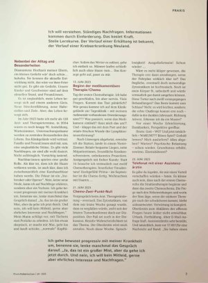 Vorschauseite 4: Erdkrusten Verschiebung: Brustkrebs Eine persönliche Leidens-Geschichte
