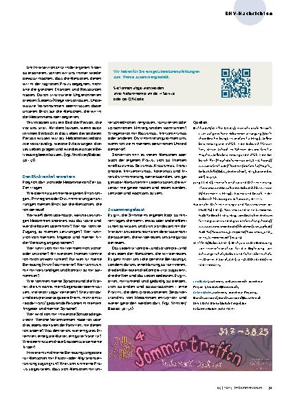Vorschauseite 2: Intersektionale Perspektive