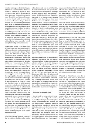 Vorschauseite 2: Analytisch-psychotherapeutische Haltung in der Sozialpsychiatrie