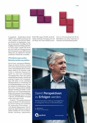 Vorschauseite 2: Sektorenübergreifende Versorgung Ein Modell mit Potenzial – wenn es richtig umgesetzt wird