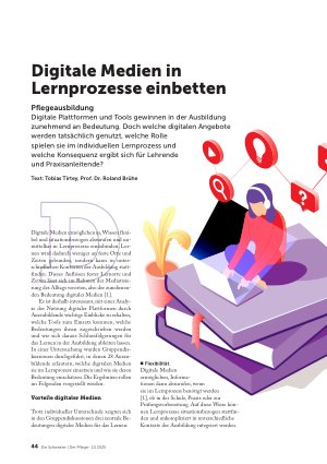 Vorschauseite 1: Digitale Medien in Lernprozesse einbetten