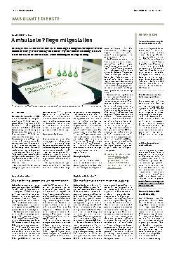 Vorschauseite 1: Ambulante Pflege mitgestalten