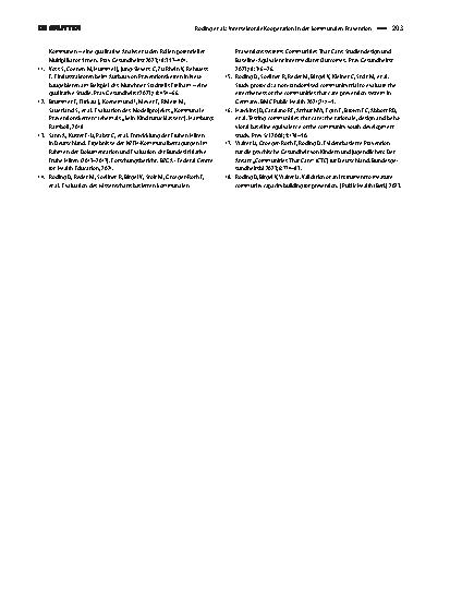 Vorschauseite 5: Intersektorale Kooperation in der kommunalen Prävention und Gesundheitsförderung für Kinder und Jugendliche