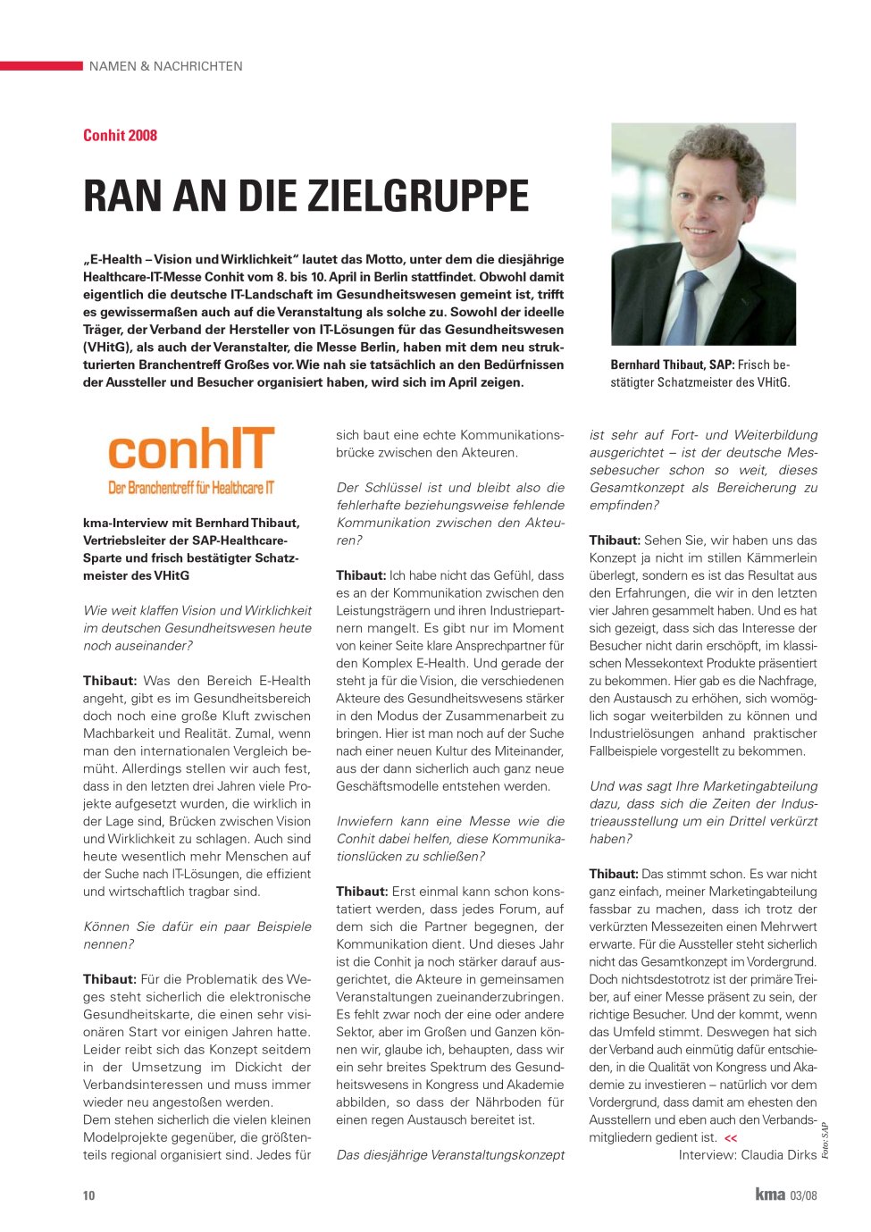 Vorschauseite 1: Ran an die Zielgruppe