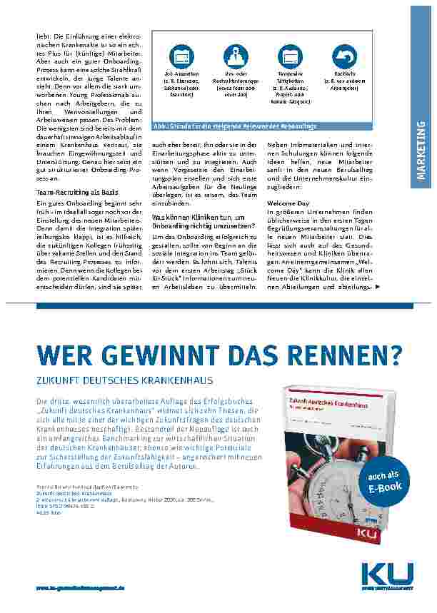 Vorschauseite 2: Retter in der Not? Onboarding im Gesundheitswesen