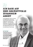 Vorschauseite 1: Ich baue auf eine respektvolle Zusammenarbeit.