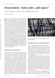 Vorschauseite 1: Dissoziation - Krise oder „safe space“? Zum Umgang mit dem Traumafolge-Symptom