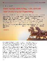 Vorschauseite 1: Kein Aufruf zum Krieg, sondern ein Aufruf zur inneren Wandlung